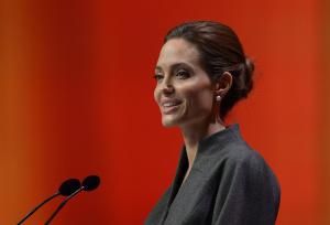 US actress and special UN envoy Angelina Jolie speaks&nbsp;&hellip;