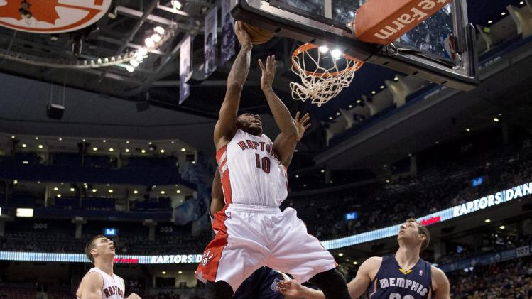 Raptors rout Grizzlies in preseason