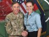 ISAF handout image of Petraeus and Broadwell