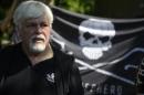 A picture taken on May 23, 2012 shows Canadian environmental activist Paul Watson, founder and president of the Sea Shepherd Conservation Society