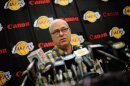 Kobe Bryant And Phil Jackson Address The Media