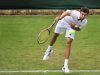 Gilles Simon, shown here at Wimbledon on June 25, said equal money "doesn't work in sport"