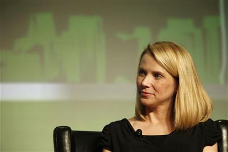 Yahoo! Chief Executive Marissa Mayer listens in a Startup Battlefield session during TechCrunch Disrupt SF 2012 at the San Francisco Design Center Concourse in San Francisco, California September 12, 2012. REUTERS/Stephen Lam
