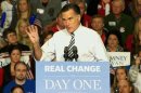 Romney pledges bipartisanship in final push