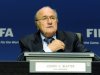 FIFA president Joseph S. Blatter speaks during a press conference in Zurich, Switzerland, Friday, Oct. 21, 2011. Blatter announced that the FIFA will reveal the documents concerning the ISL bribe affair. (AP Photo/Keystone/Walter Bieri)
