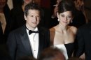 Director Guillaume Canet and actress Marion Cotillard in Cannes