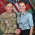 ISAF handout image of Petraeus and Broadwell