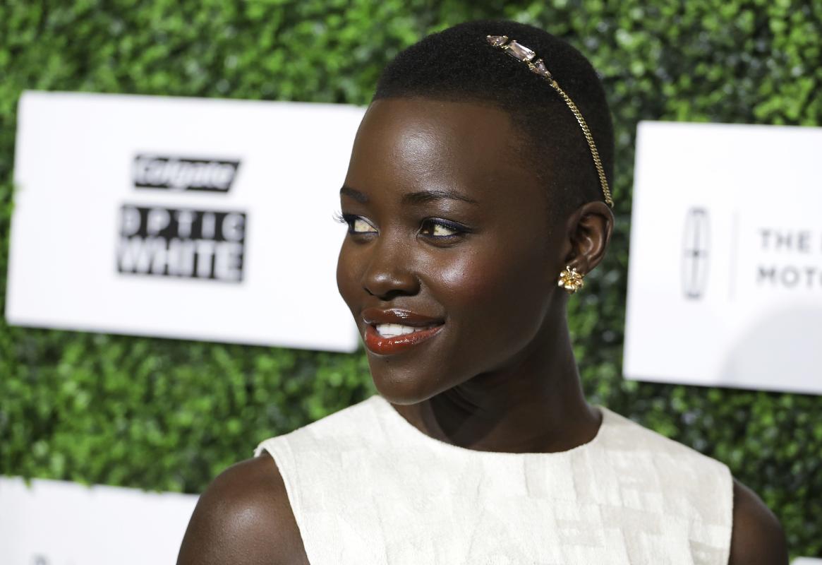 Actress Nyong&#39;o attends the 7th Annual ESSENCE Black Women in Hollywood Luncheon in Beverly Hills, California