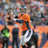 FILE - In this Dec. 23, 2012, file photo, Denver Broncos quarterback Peyton Manning sets up to throw a pass against the Cleveland Browns in the fourth quarter of an NFL football game in Denver. Manning was selected to the Pro Bowl on Wednesday, Dec. 26, 2012. (AP Photo/Jack Dempsey, File)