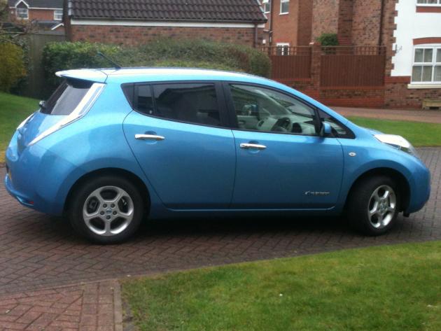 Nissan uk vehicles electric leaf #5