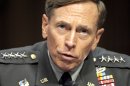 FILE - In this June 23, 2011 file photo, then-CIA Director-desigate Gen. David Petraeus testifies on Capitol Hill in Washington. Petraeus has resigned because of an extramarital affair. (AP Photo/Cliff Owen, File)