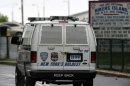 A view of the entrance to the Rikers Island prison complex on May 17, 2011 in New York City