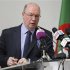 Alistair Burt, British Minister for the Middle East and South Asia, speaks during a news conference in Algiers