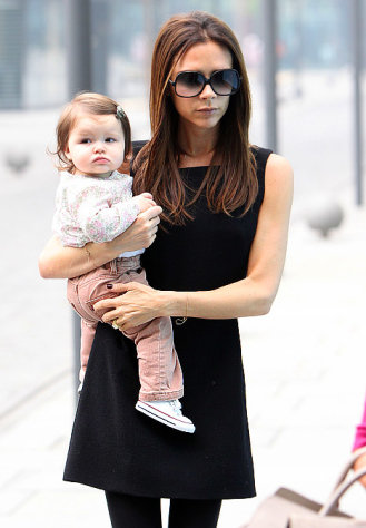 Harper Beckhammonths on Victoria Beckham Wouldn T Be Caught Dead In Sneakers  But She S Way