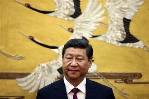 China's President Xi Jinping attends a signing ceremony …
