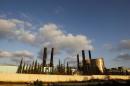 A view of the Gaza Strip's sole power plant in Nusairat taken on March 26, 2012