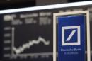 Stocks jump, euro steady as Deutsche Bank rebounds