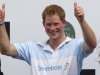 FILE - In this Sunday March 11, 2012 file photo Britain's Prince Harry gives a thumbs up during the award ceremony after playing a charity polo match in Campinas, Brazil. St. James's Palace say Monday March 25, 2013, Prince Harry is returning to the United States — but this time he's skipping Las Vegas. (AP Photo/Andre Penner, File)