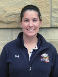 This undated photo provided by Seton Hill University shows women's college lacrosse coach Kristina Quigley. A tour bus carrying the Seton Hill women's lacrosse team to a game went off the Pennsylvania Turnpike on Saturday, March 16, 2013, and crashed into a tree. Authorities said the accident killed the driver and Kristina Quigley, who was about six months pregnant, and sent others to the hospital. (AP Photo/Courtesy Seton Hill University)