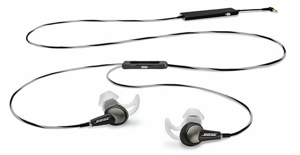 4. Bose QuietComfort 20i Noise Canceling Headphones