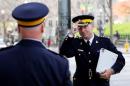 RCMP Commissioner Paulson prepares to testify before a Senate committee in Ottawa