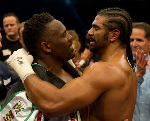 Haye KOs Chisora in 5th round of grudge fight