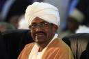 Sudanese President Omar al-Bashir attends the Fourth General Conference of the ruling National Congress Party in Khartoum on October 23, 2014