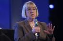 Senate Budget Committee Chair Sen. Patty Murray, D-Wash. speaks at the 2014 Fiscal Summit organized by the Peter G. Peterson Foundation in Washington, Wednesday, May 14, 2014. Lawmakers and policy experts discussed America's long term debt and economic future. (AP Photo)