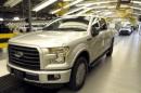 File photo of finished Ford F150 at Ford's plant where new aluminum intensive Ford F-Series pickups are built in Claycomo Missouri