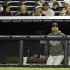 New York Yankees' Alex Rodriguez watches from the bench in the ninth inning of Game 1 of the American League championship series against the Detroit Tigers Saturday, Oct. 13, 2012, in New York. (AP Photo/Matt Slocum)