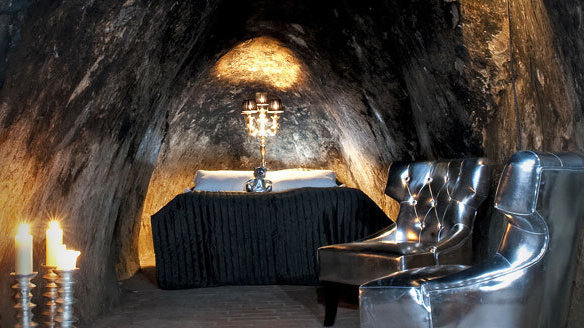 Sala Silvermine in Sweden houses a hotel suite 509 ft. underground