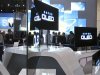 File picture of super thin 55-inch OLED TVs displayed at a Samsung Electronics booth in Las Vegas