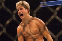 Sage Northcutt's first UFC fight was a win over Francisco Trevino. (Getty)