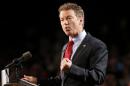 U.S. Senator Paul announces his candidacy for president during an event in Louisville