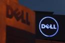 Dell logos are seen at its headquarters in Cyberjaya