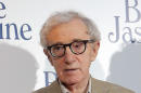 FILE - This Aug. 27, 2013 file photo shows director and actor Woody Allen at the French premiere of "Blue Jasmine," in Paris. Allen was nominated for an Academy Award for best original screenplay on Thursday, Jan. 16, 2014 for the film. The 86th Academy Awards will be held on March 2. (AP Photo/Christophe Ena, File)