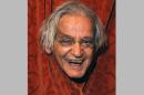FILE - This April 24, 2004 file photo shows comedian Irwin Corey at the Ethel Barrymore Theatre in New York. Corey, the wild-haired comedian and actor who was known for his nonsensical style and who billed himself as 