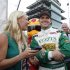 Ed Carpenter Racing driver Carpenter celebrates with his wife after taking the pole position in the Indianapolis 500