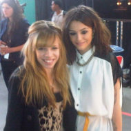 Cher Lloyd Meets X Factor USA's Rachel Crow & Drew