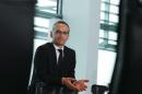 German Justice Minister Maas attends cabinet meeting at Chancellery in Berlin