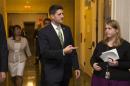 FILE - In this Oct. 8, 2015 file photo, Rep. Paul Ryan, R- Wis. arrives for a meeting on Capitol Hill in Washington. Maybe Ryan doesn't feel like a character in the classic film 