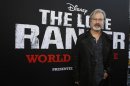 Verbinski poses at the world premiere of "The Lone Ranger" at Disney California Adventure Park in Anaheim