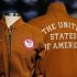 Team jackets for the 2012 U.S. Olympic team are displayed at the U.S. Olympic athletics trials in Eugene