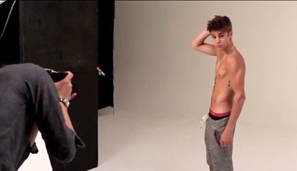 Justin Biebers Hot New Shirtless Video Shoot Revealed