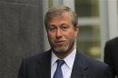 Russian billionaire and owner of Chelsea football club Roman Abramovich arrives at Commercial Court in London