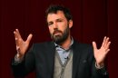 Ben Affleck, pictured during a symposium in Los Angeles, California, on February 2, 2013