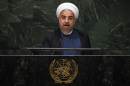Hassan Rouhani, President of the Islamic Republic of Iran, speaks during the 69th Session of the UN General Assembly in New York on September 25, 2014