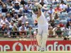 South Africa's Jacques Kallis is bowled by Australia's Mitchell Starc during the first day's play of the third cricket test match, at the WACA in Perth