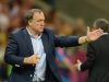 Advocaat announced he was stepping down before the kick-off of Euro 2012