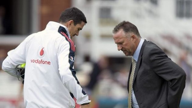 Sir Ian Botham, right, has demanded answers over the axing of Kevin Pietersen, left